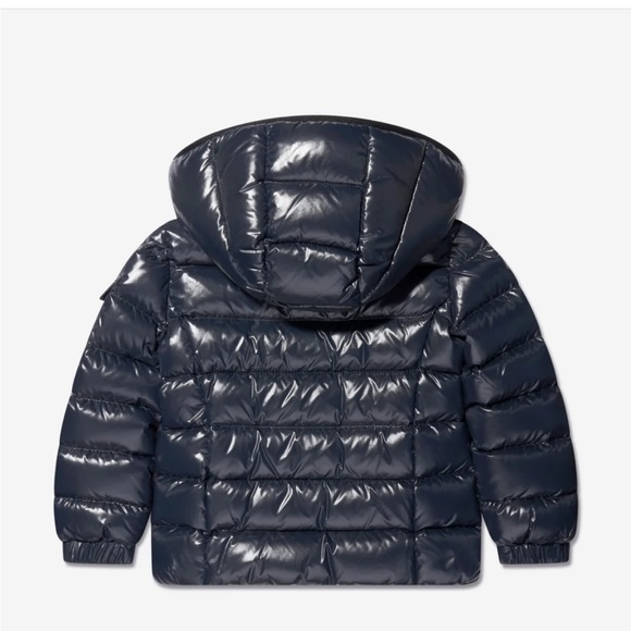 Moncler Kids Down Padded Bady Jacket in Night Blue Retail $870 St 10 Worn Once - Picture 2 of 4